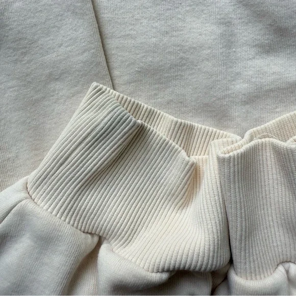 Nuuds Los Angeles Women’s Pullover Crewneck Sweatshirt Cream Off White Size XL - Picture 9 of 9
